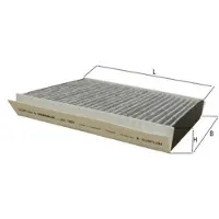 MAHLE ORIGINAL LAK 889 Interieurfilter