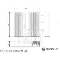 Blue Print ADBP250147 Interieurfilter