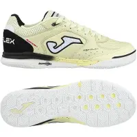 Joma Top Flex Rebound Zaalvoetbalschoenen (IN) Lichtgeel Zwart Wit