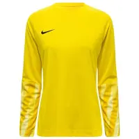 Nike Dri-FIT Park Goalkeeper V Keepersshirt Lange Mouwen Dames Lichtgeel Zwart