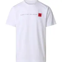 The North Face Shirt 'NEVER STOP EXPLORING' rood / zwart / wit