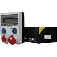 Doktorvolt Stroomverdeeler TD 1x63A 1x16A 2x230V, type Frans/Belgisch, merk , model 2442