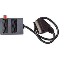 Shiverpeaks Scart schakelbox met 2 aansluitingen / zwart - 0,40 meter