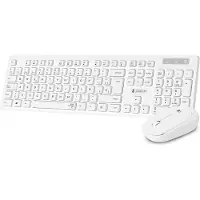 Subblim Keyboard and Wireless Mouse Subblim BUSINESS SLIM White