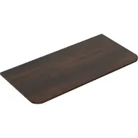 Wiesbaden Topblad sulora 120x48 cm afgeronde hoeken walnoot