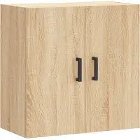 vidaXL Wandkast 60x31x60 cm bewerkt hout sonoma eikenkleurig
