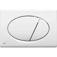 Alca Basic - Bedieningsplaat, wit M70