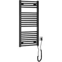 Aqualine - Verwarmingselement 45x96 cm, 300 W, mat zwart ILE94TB