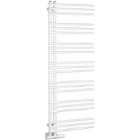 Aqualine Poseidon Badkamerradiator 55x134cm, wit