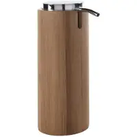 Sapho Gedy Altea - Zeepdispenser, bamboe/chroom AL8035