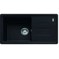 Franke Malta - Fragraniet spoelbak BSG 611-78/39, 78x44 cm, mat zwart 114.0661.516