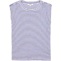 Garcia Shirt blauw / wit