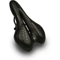 Voltano Sport Trekking Fietszadel – Zwart - Unisex – Strawberry