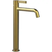 Sapho Iconic wastafelmengkraan, hoog, goud mat