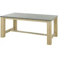 Gami Eettafel Broceliande, rechthoekig, voor 8 personen, 192 x 97 x 77 cm,