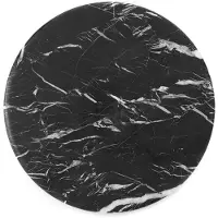 &tradition Wire Stool VP11 bovenblad Ø38 cm Marmer Nero Marquina