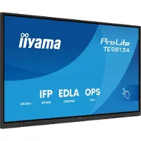 Iiyama TE9813A-B2AG Grootformaat Interactief Vlak Paneel IFP 98" IPS 4K IR 40-punts Android 14