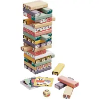 TOPBRIGHT - kanteltoren - Dieren - Kleuren - Behendigheidsspel - Creatief bouwen