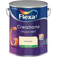 Flexa - Creations Muurverf Extra Mat - Iets Limoen - Mengverf - 5 L