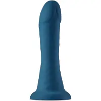 Dream Toys Bold. Blaze dildo met zuignap Blaze met 6 inch dildo - Blauw - 16 cm