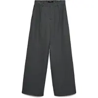 Vero Moda Bandplooibroek 'VMDALLAS' antraciet
