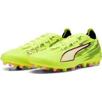Puma Voetbalschoen 'ULTRA 6 MATCH' limoen / rood / zwart