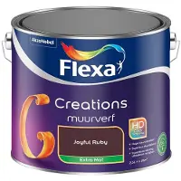 Flexa - Creations Muurverf Extra Mat - Joyful Ruby - Mengverf - 2,5 L