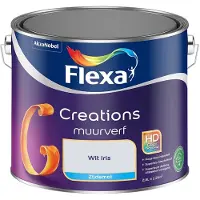 Flexa - Creations Muurverf Zijdemat - Wit Iris - Mengverf - 2,5 L