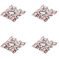 Madison zitkussen blaze - 46x46x8cm set van 4
