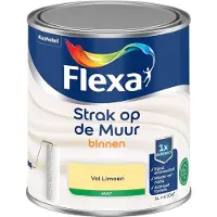 Flexa - Strak Op De Muur Binnen Mat - Vol Limoen - Mengverf - 1 L
