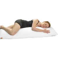 Sleepling 40 x 200 cm zijslaper kussen | body pillow | lang kussen met hoes van 100% zachte microvezel | slaapkussen voor zijslapers | 60 graden wasbaar