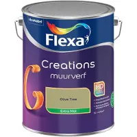 Flexa - Creations Muurverf Extra Mat - Olive Tree - Mengverf - 5 L