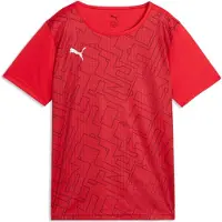 Puma individualRISE Graphic Jersey Jr Jongens Sportshirt - Red-Team Regal Red