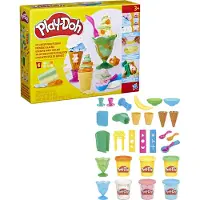 Hasbro Play-Doh ijsjes feest speelset voor creatief kleiplezier.