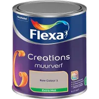 Flexa - Creations Muurverf Extra Mat - Raw Colour 1 - Mengverf - 1 L