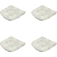 Madison zitkussen napels - 46x46x6cm set van 4