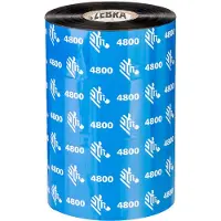 Zebra 4800 hars ribbon (04800BK22045) 220 mm x 450 m (12 ribbons)
