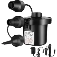 Travelhawk Elektrische Luchtpomp - 12V 220V - Compact en lichtgewicht - Zwart