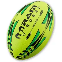 RAM Rugby Gripper Pro 2.0 Training Rugbybal - New in-flight Valve Technology - 3D Grip - Blauw - Maat 4