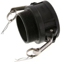 Tameson Camlock DN 75 (3'') Koppeling PolypropyleenR 3'' met buitendraad Type B MIL-C-27487
