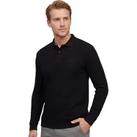 BOSS Shirt 'Petempestolong' zwart