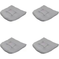 Madison zitkussen napels - 46x46x6cm set van 4