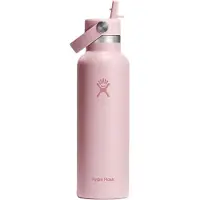 Hydroflask - Standard Flex Straw Cap - Isoleerfles 621 ml, roze