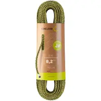 Edelrid - Klimtouwen - Starling Protect Eco Dry 8,2Mm Yellow-Night voor Unisex - Maat 70 m - Geel
