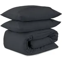 Royal Textile Washed Tufted Antraciet dekbedovertrek 240 x 200/220 cm