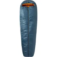 The North Face - Trekking slaapzakken - Stormbreak 35F Granite Grey/Dust Orange voor Unisex - Maat Long - Grijs