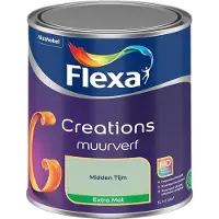 Flexa - Creations Muurverf Extra Mat - Midden Tijm - Mengverf - 1 L