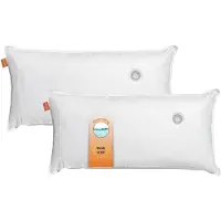 Sleepling waterkussen - hoofdkussen 50x70 cm 2-delige Set - orthopedisch kussen - slaapkussen met watergevulde kern - hoes van 100% katoen - kussen set - Made in EU - 50 x 70 cm - wit