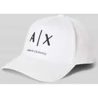 Armani Exchange Baseballpet met labelstitching