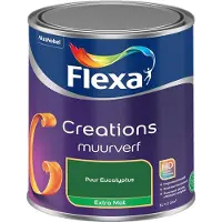 Flexa - Creations Muurverf Extra Mat - Puur Eucalyptus - Mengverf - 1 L
